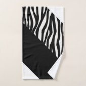 Zebra Strip Multi-Muster Badhandtuch Set (Handtuch)