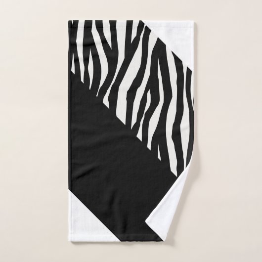 Zebra Strip Multi-Muster Badhandtuch Set (Handtuch)