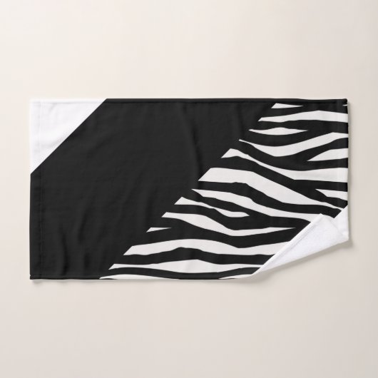 Zebra Strip Multi-Muster Badhandtuch Set (Handtuch)