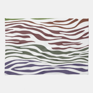 Zebra Stripe Abstrakt Handtuch