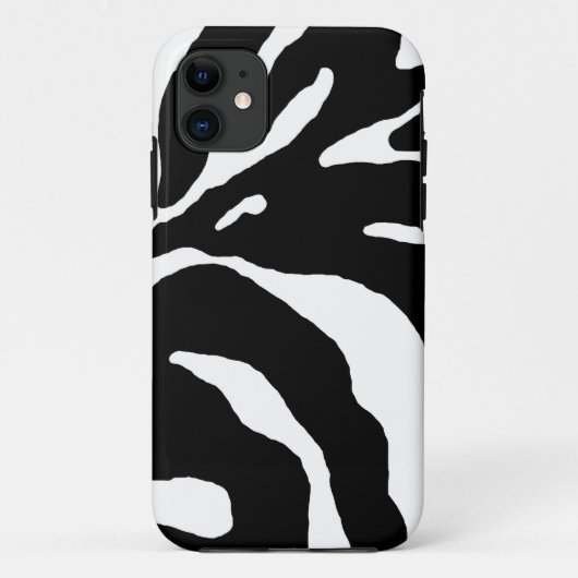 Zebra Stripe Animal Print Case-Mate iPhone Hülle (Rückseite)