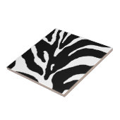 Zebra Stripe Animal Print Fliese (Seite)