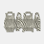 Zebra Stripe Animal Print Muster Geschenkschachtel (Ungefaltet)