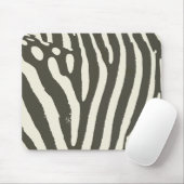 Zebra Stripe Animal Print Muster Mousepad (Mit Mouse)