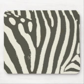 Zebra Stripe Animal Print Muster Mousepad (Vorne)
