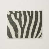 Zebra Stripe Animal Print Muster Puzzle (Horizontal)