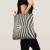 Zebra Stripe Animal Print Muster Tasche (Von Nahem)