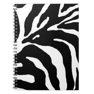 Zebra Stripe Animal Print Notizblock