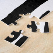 Zebra Stripe Animal Print Puzzle (Seite)