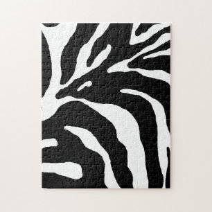 Zebra Stripe Animal Print Puzzle