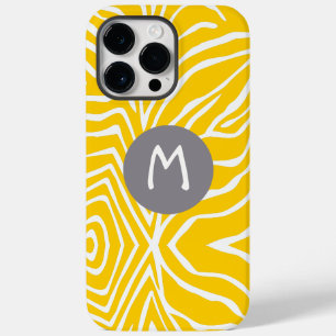 Zebra Stripe Any Color Personalize Monogram iPhone Case-Mate iPhone Hülle