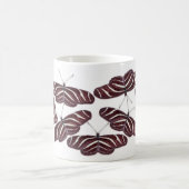 Zebra Stripe Butterflies Kaffeetasse (Mittel)