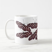 Zebra Stripe Butterflies Kaffeetasse (Links)