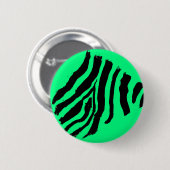 Zebra Stripe Button (Sour Apple) (Vorne & Hinten)