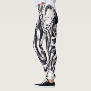 Zebra Stripe Leggings - inxsWildlife Style