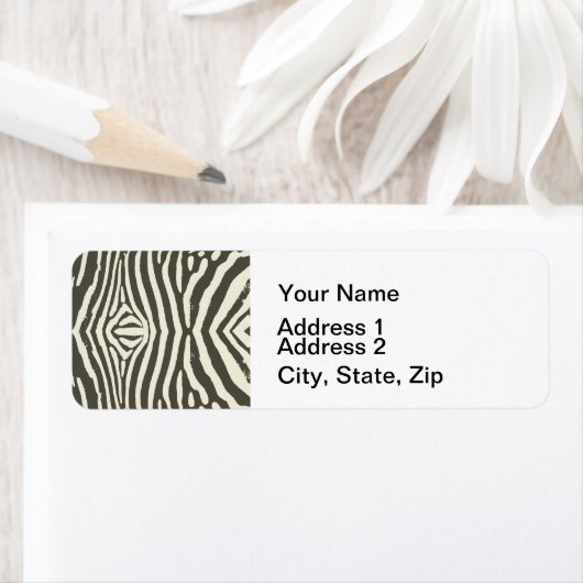 Zebra Stripe Muster (Insitu)