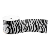 Zebra Stripe Muster Ripsband (Spule)