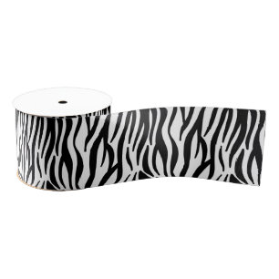 Zebra Stripe Muster Ripsband