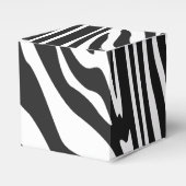 ZEBRA STRIPE PATTERN GESCHENKSCHACHTEL (Vorderseite)