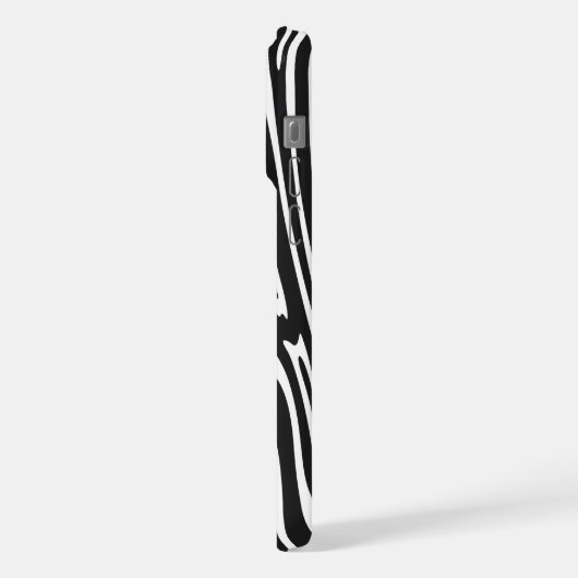 ZEBRA STRIPE PATTERN iPhone HÜLLE (Linke Seite)