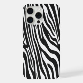 ZEBRA STRIPE PATTERN iPhone 15 PRO MAX HÜLLE