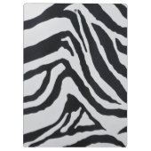 Zebra stripe pattern klemmbrett (Rückseite)