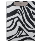 Zebra stripe pattern klemmbrett (Vorderseite)