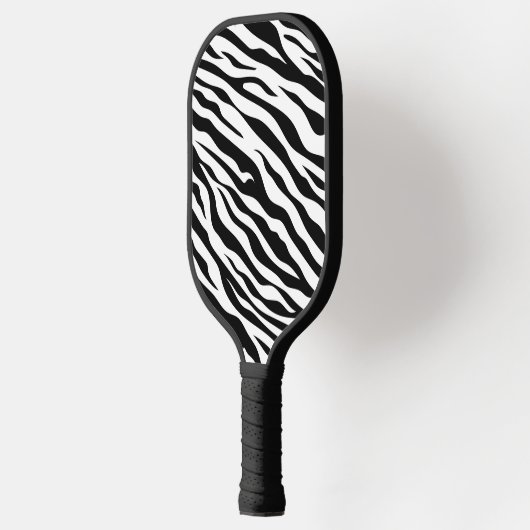 Zebra stripe pattern pickleball schläger (Links)