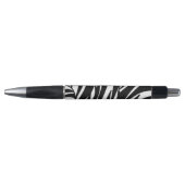 Zebra Stripe Pen - Schwarz-weiß Kugelschreiber (Vorderseite)