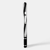 Zebra Stripe Print "Add Your Name" Case-Mate iPhone Hülle (Rückseite / Links)