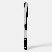 Zebra Stripe Print "Add Your Name" Case-Mate iPhone Hülle (Rückseite / Rechts)