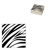Zebra Stripe Print Rubber Briefmarke Gummistempel (Stempel)