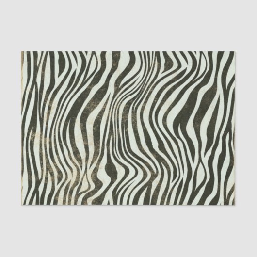Zebra Stripe Seidenpapier (Vorderseite)