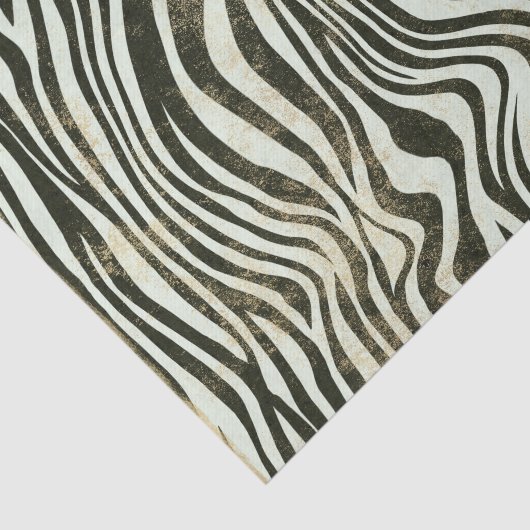 Zebra Stripe Seidenpapier (Ausschnitt)