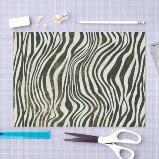 Zebra Stripe Seidenpapier (Handwerk)