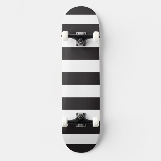 Zebra Stripe Skateboard (Vorderseite)