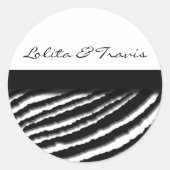 Zebra Stripe Stickers (Vorderseite)