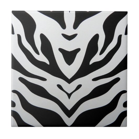 ZEBRA STRIPES ABSTRAKT FLIESE (Vorderseite)