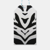 ZEBRA STRIPES ABSTRAKT GESCHENKANHÄNGER (Vorderseite)