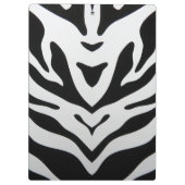 ZEBRA STRIPES ABSTRAKT KLEMMBRETT (Rückseite)