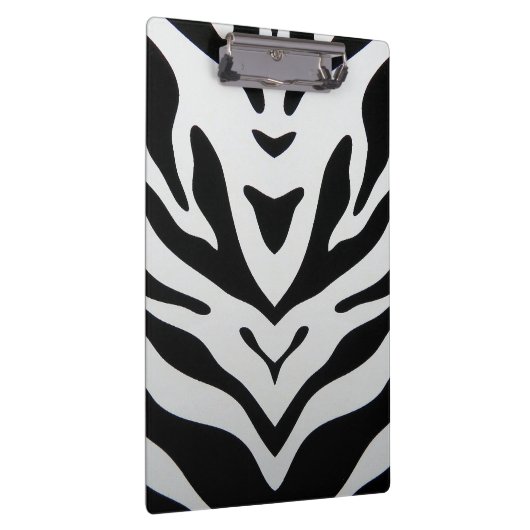 ZEBRA STRIPES ABSTRAKT KLEMMBRETT (Rechts)