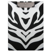 ZEBRA STRIPES ABSTRAKT KLEMMBRETT (Vorderseite)