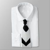 ZEBRA STRIPES ABSTRAKT KRAWATTE (Gebunden)