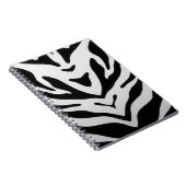 ZEBRA STRIPES ABSTRAKT NOTIZBLOCK (Rechte Seite)