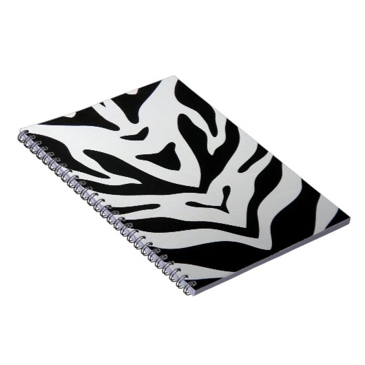 ZEBRA STRIPES ABSTRAKT NOTIZBLOCK (Rechte Seite)