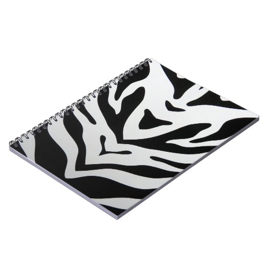 ZEBRA STRIPES ABSTRAKT NOTIZBLOCK (Linke Seite)