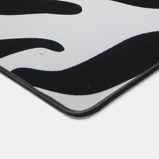 ZEBRA STRIPES ABSTRAKT SCHREIBTISCHUNTERLAGE (Ecke)