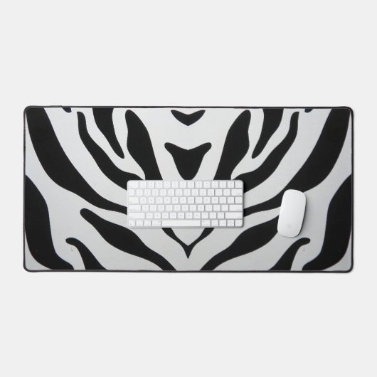 ZEBRA STRIPES ABSTRAKT SCHREIBTISCHUNTERLAGE (Tastatur & Maus)