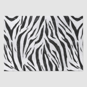 Zebra Stripes Animal Print Decoupage Seidenpapier