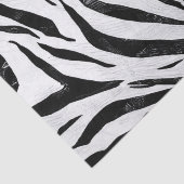Zebra Stripes Animal Print Decoupage Tissue Paper Seidenpapier (Detail)
